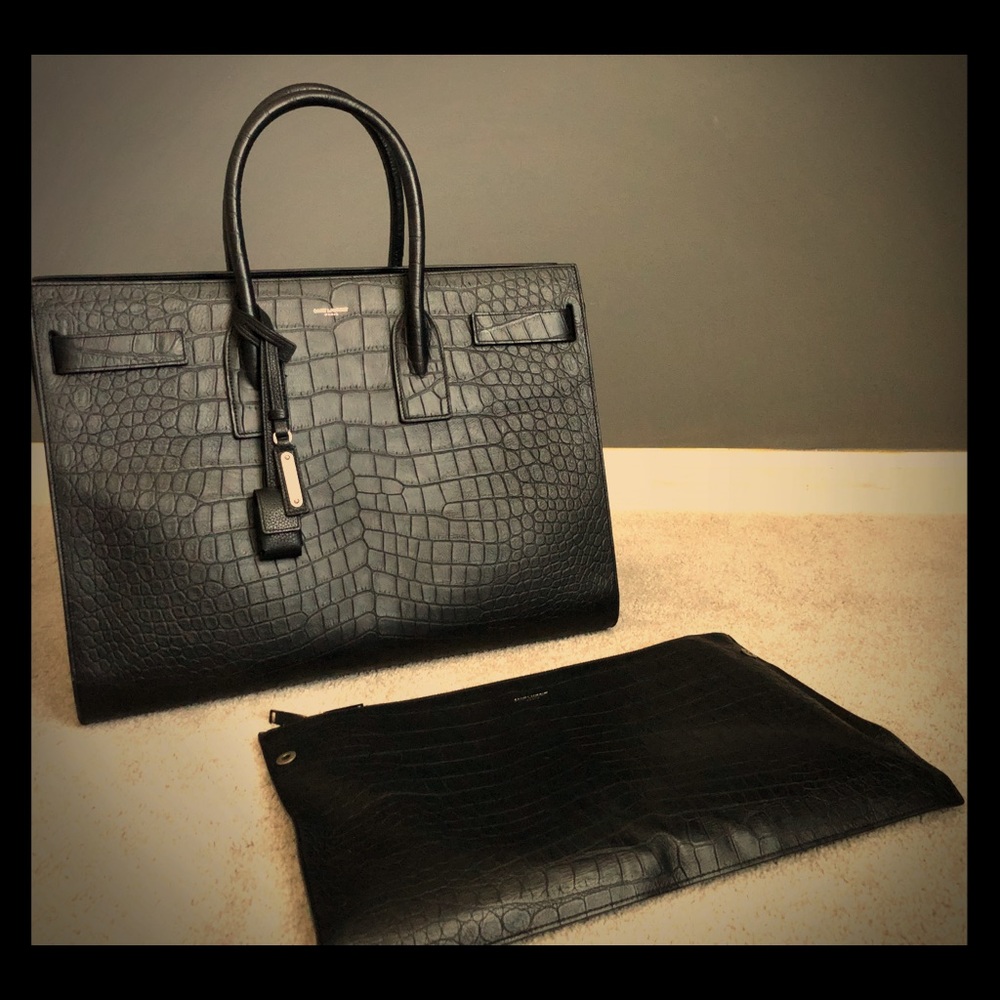Authentic Saint Laurent Sac De Jour